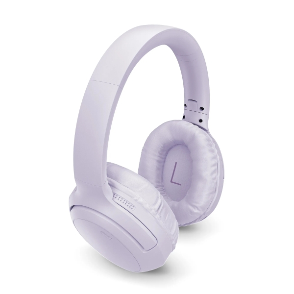Energy Sistem Hush Cuffie Bluetooth 5.4 - Cancellazione attiva del rumore - Connessione multipunto - Assistente vocale - Colore Lavanda