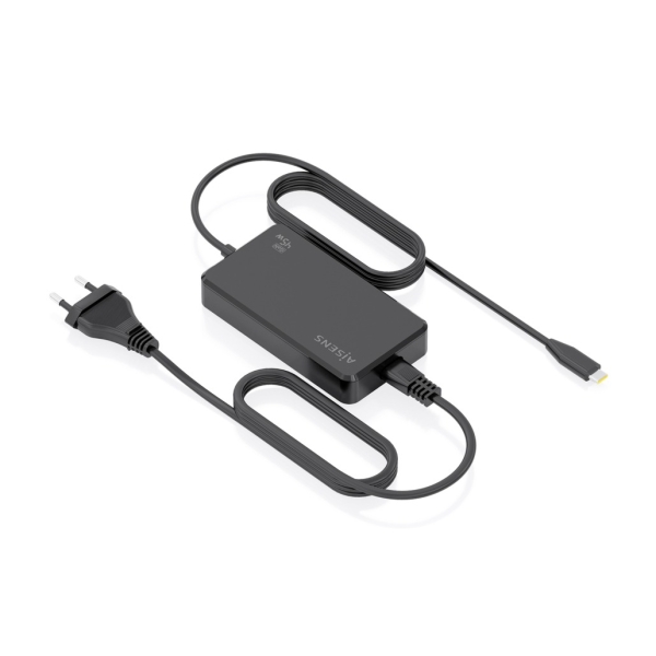 Aisens Caricabatterie per laptop GaN USB-C/PD 45W - Cavo da 1