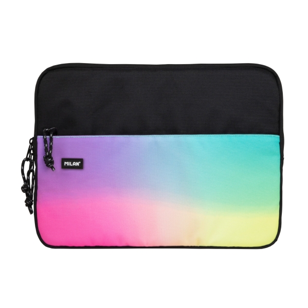 Milan Sunset Custodia per laptop fino a 13" - Chiusura con cerniera e tiretto - Tasca frontale - 34