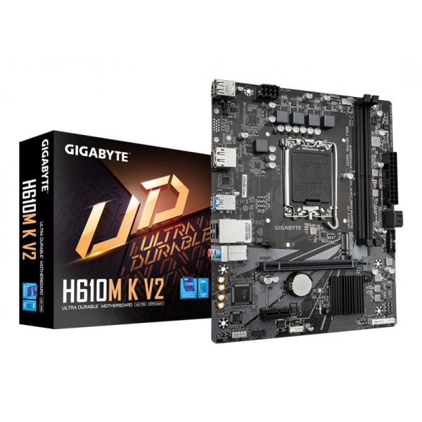 Gigabyte H610M H V2 Scheda madre Intel 1700 - 2x DDR5 - HDMI