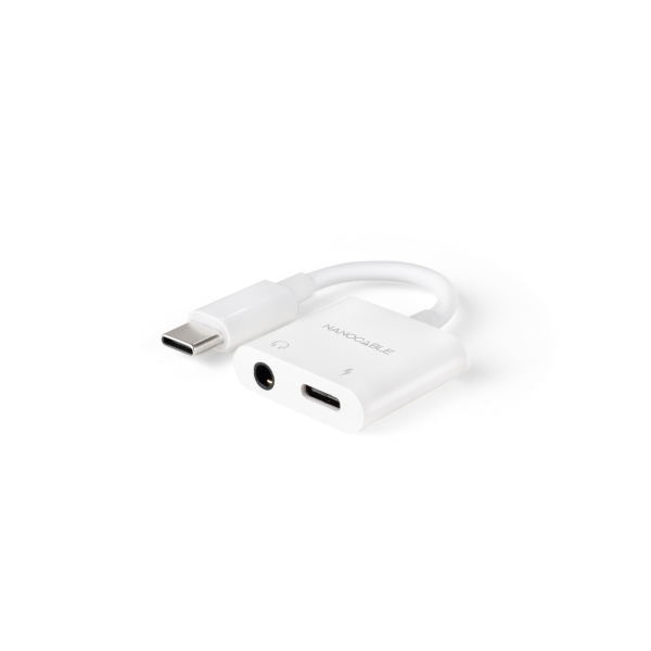 Cavo Nanocable convertitore da USB-C ad audio 48KHz - USB-C/M-1xJACK 3