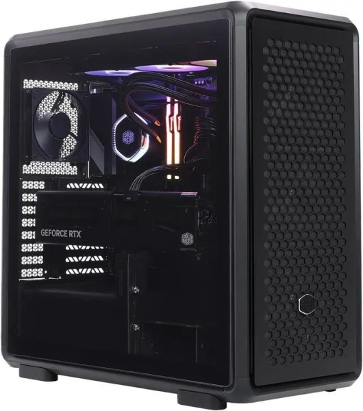Cooler Master Masterframe 600 Case Mid-Tower ATX/MicroATX/Mini-ITX - Finestra laterale - 8 slot di espansione - Pannelli intercambiabili - Audio - 2xUSB-A - 1xUSB-C - 544x531x261mm - Colore Nero