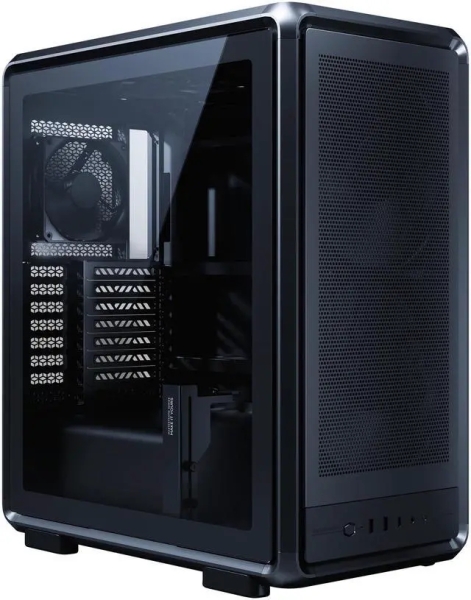 Cooler Master Masterframe 500 Case Tower E-ATX - Finestra laterale - Pannelli intercambiabili - 2 ventole frontali da 200 mm - Griglia in rete metallica - 654x580x376 mm - Colore Nero