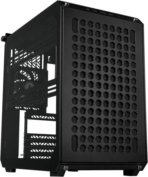 Cooler Master Qube 500 Case semi-tower ATX/MicroATX/Mini-ITX - Finestra laterale - 7 slot di espansione - Gestione cavi - Audio - 2xUSB-A - 1xUSB-C - 415x231x406 mm - Colore Nero