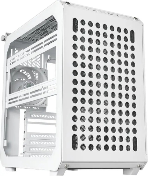 Cooler Master Qube 500 Case Mid-Tower ATX/MicroATX/Mini-ITX - Finestra laterale - 7 slot di espansione - Gestione cavi - Audio - 2xUSB-A - 1xUSB-C - 415x231x406 mm - Colore: Bianco