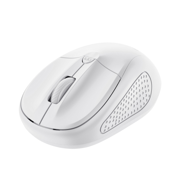 Trust Primo Mouse wireless - 1600 dpi - 4 pulsanti - Colore Bianco