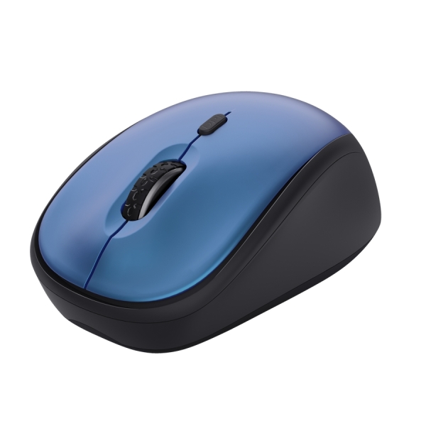 Trust Ivy+ Mouse wireless - 1600 dpi - Compatto - 12 mesi di autonomia - Colore Blu