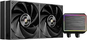 Mars Gaming ML-PROII240 Kit di raffreddamento a liquido - Potenza 450 W - Illuminazione FRGB - Pompa Opti-Chamber - Colore Nero