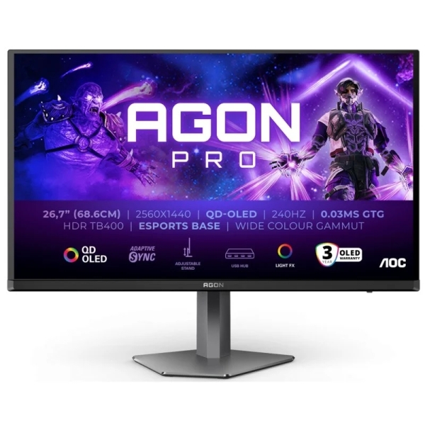 AOC AGON PRO AG276QZD2 Monitor 26