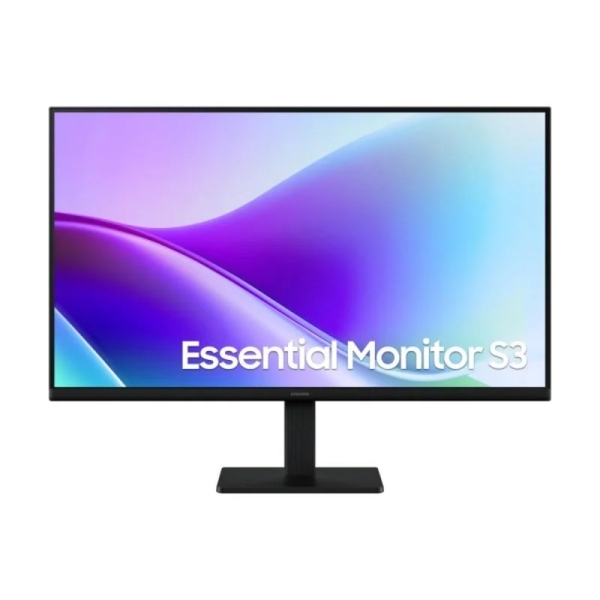 Monitor Samsung Essential S3 27" IPS FullHD 120Hz - Risposta 5ms - HDMI - VESA 100x100mm - Colore Nero