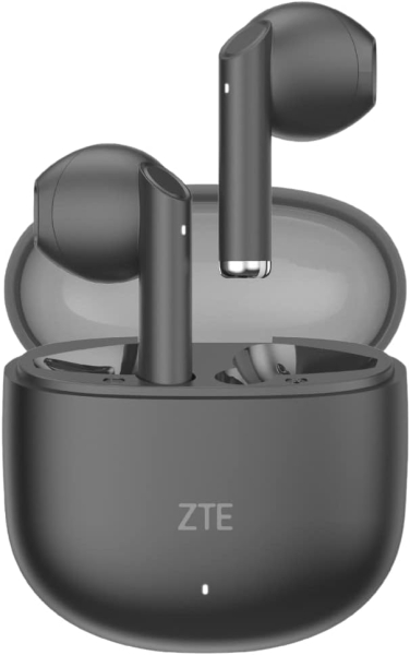 ZTE Buds 2 Auricolari True Wireless - Bluetooth 5.3 - 25 ore di autonomia - Resistenza IPX4 - Colore Nero
