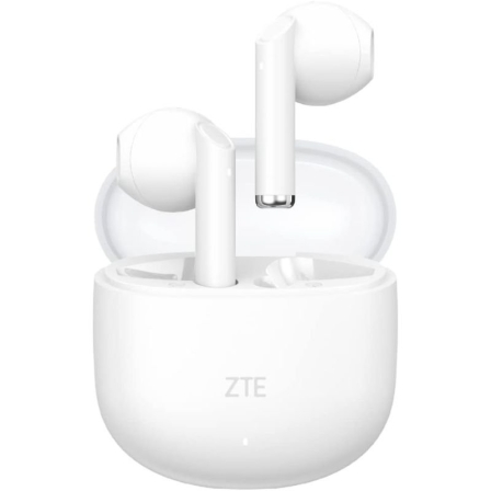 ZTE Buds 2 Auricolari True Wireless - Bluetooth 5.3 - 25 ore di autonomia - Resistenza IPX4 - Colore Bianco