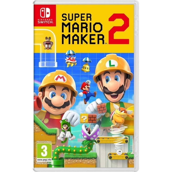Videogioco Nintendo Super Mario Maker 2 per console Nintendo Switch - Genere: Piattaforme/Editor di livelli/Multigiocatore - PEGI 3