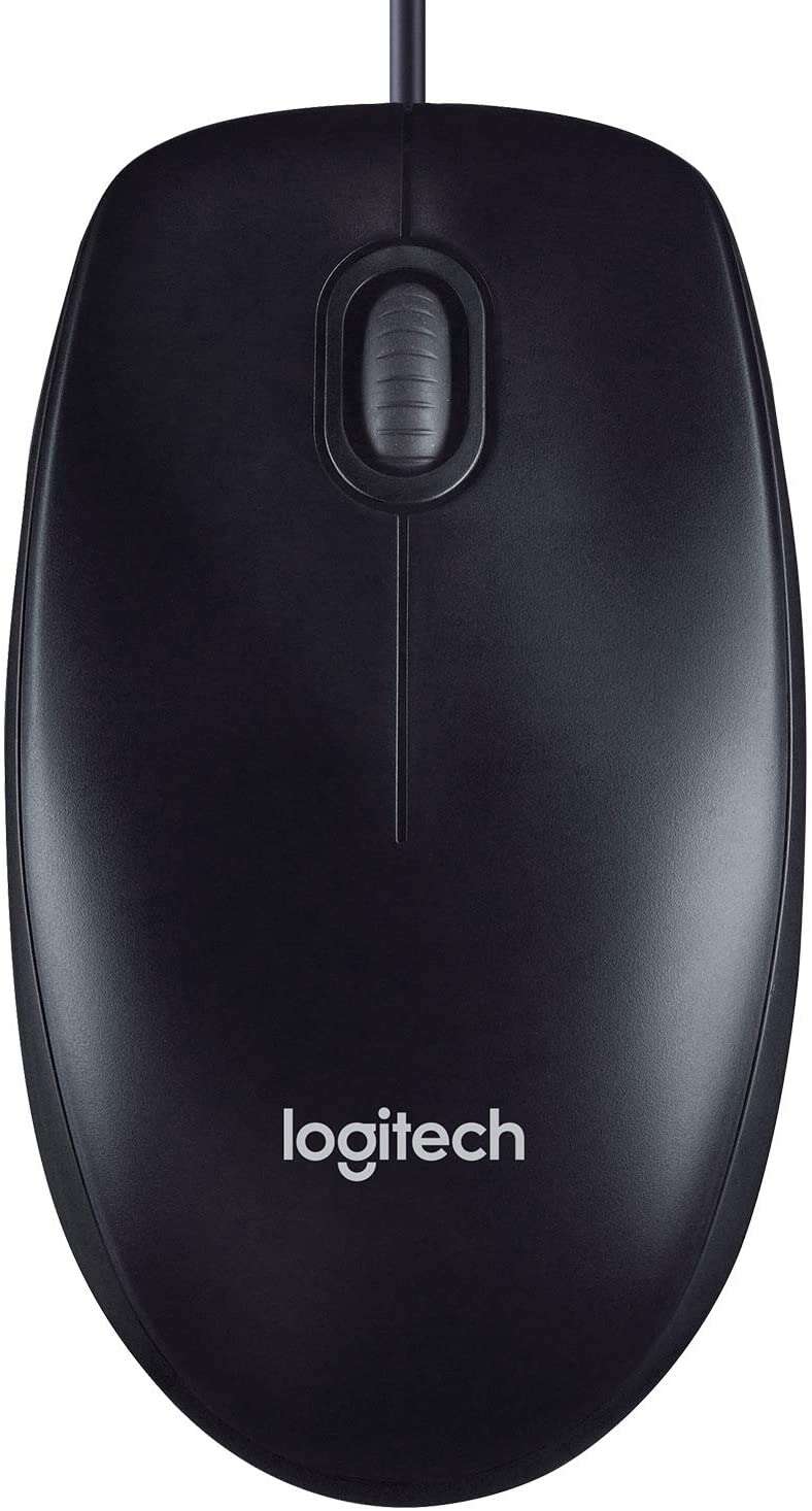 Logitech M90 Mouse USB 1000 dpi - 3 pulsanti - Ambidestro - Colore Nero