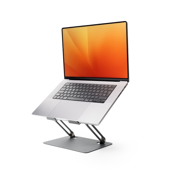 Innovagoods Lastan Supporto per laptop fino a 18" - Regolabile in altezza - Angolo regolabile - Antiscivolo - Leggero - Pieghevole - 26