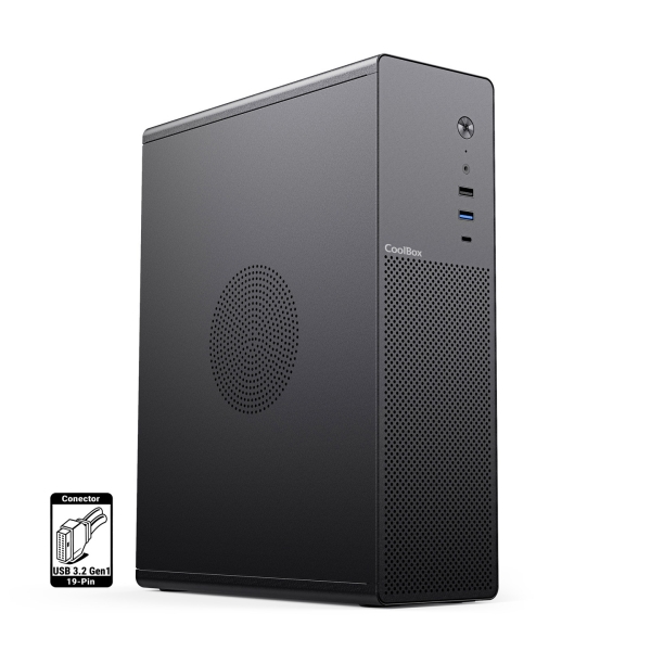 CoolBox T100 Slim Case Torre Micro ATX