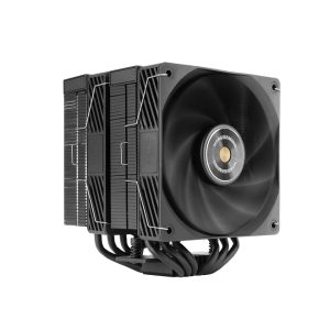 Mars Gaming MCPU-X26PRO Dissipatore CPU - Potenza TDP fino a 350W - 6 Tubi - 2 ventole PWM da 120 mm - 2300 rpm - Cavo antirumore - Antivibrazioni - 122x122x158 mm - Colore Nero
