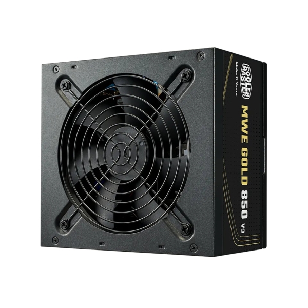 Cooler Master MWE V3 Alimentatore 80+ Gold 850W - ATX 3.1 - 12V-2X6 - PFC attivo - Non modulare