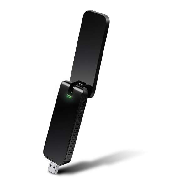 TP-Link Archer T4U Adattatore USB 3.0 wireless dual band AC1300 - Fino a 1200 Mbps (867+400) - IEEE 802.11ac - Pulsante WPS