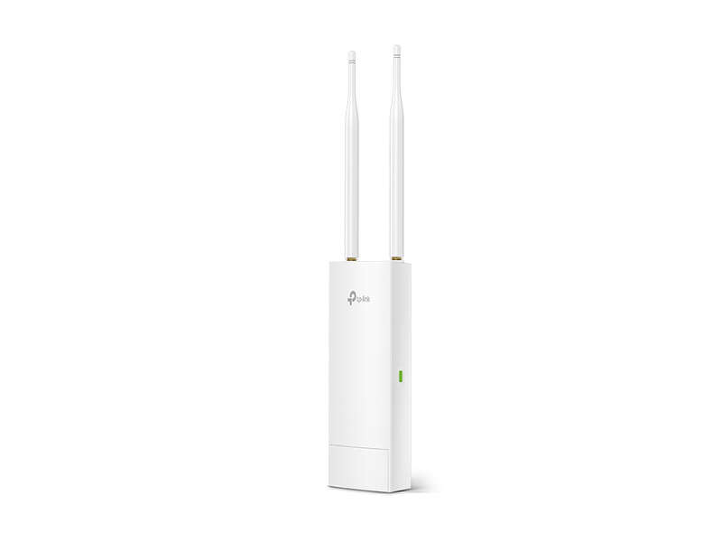 TP-Link Access Point wireless N estero a 300 Mbps - Tecnologia MIMO 2x2 - Supporta PoE passivo - 2 antenne esterne