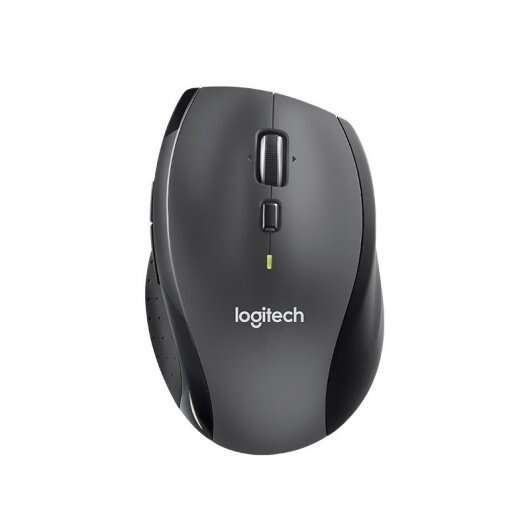 Logitech M705 Marathon Mouse laser wireless 1000 dpi - 7 pulsanti - Per destrimani - Colore grigio