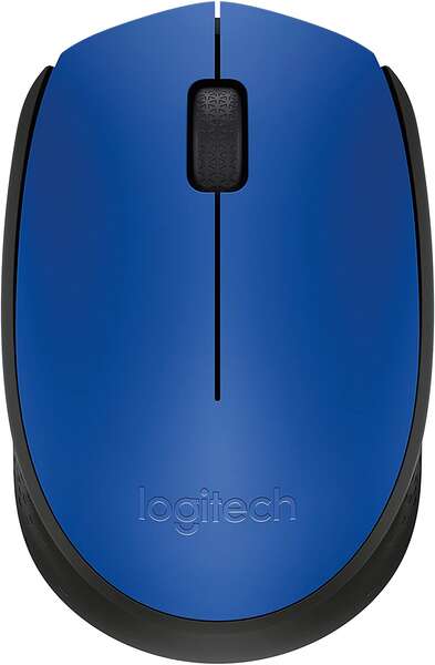 Logitech M171 Mouse wireless 1000 dpi - 3 pulsanti - Ambidestro - Colore Blu
