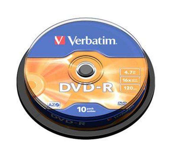 Verbatim DVD-R 16x 4