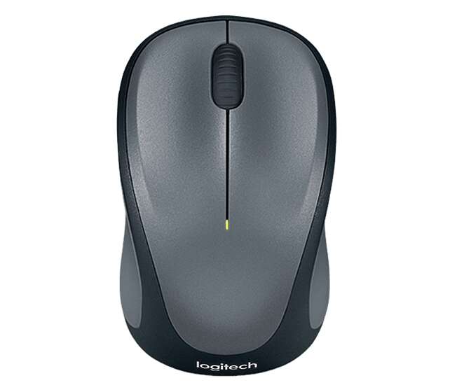 Logitech M235 Mouse wireless 1000 dpi - 3 pulsanti - Ambidestro - Colore grigio