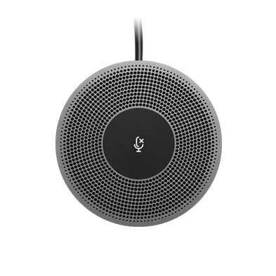 Logitech MeetUp Microfono di espansione - Cavo da 6 m - Colore Nero