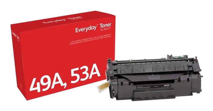 Xerox Everyday HP Q7553A/Q5949A Cartuccia toner Compatibile nera - Sostituisce 53A/49A
