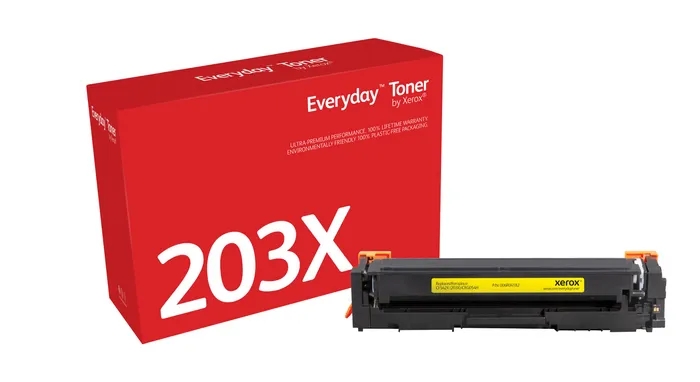 Xerox Everyday HP CF542X Cartuccia di toner Compatibile giallo - Sostituzione 203X