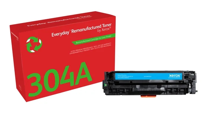 Xerox Everyday Canon 718 Cartuccia toner Compatibile ciano - Sostituisce 2661B002/2661B014 (compatibile anche con HP CC531A Ciano - Sostituisce la 304A)
