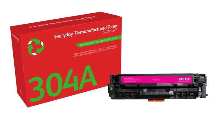 Xerox Everyday HP CC533A Cartuccia toner Compatibile magenta - Sostituisce 304A (compatibile anche con Canon 718 Magenta - Sostituisce 2660B002/2660B014)