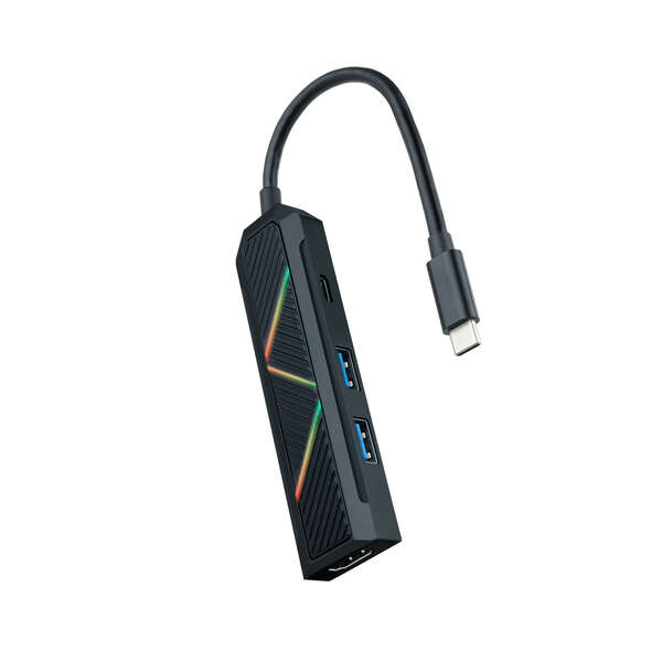 Hub USB-C 3.0 4 in 1 Nanocable con 2x USB-A 3.0