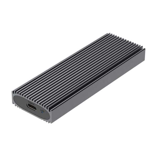 Aisens Box esterna M.2 (NGFF) ASM2-023GR NVMe a USB 3.2 Gen 2 - Colore grigio