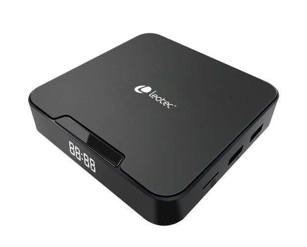 Leotec Show 2 464 Ricevitore Android TV Box 4K WiFi Quad Core 4 GB 64 GB - Bluetooth, HDMI, USB 2.0 ed Ethernet - Telecomando