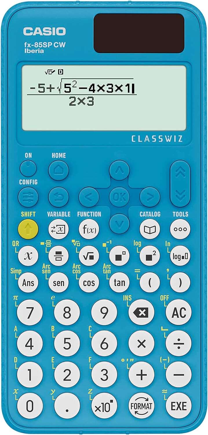 Casio Iberia Classwiz FX-85SP Calcolatrice scientifica con display LCD a 12 cifre - Tabella dei valori