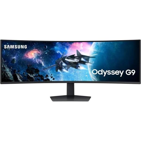 Monitor Samsung Odyssey G95C da 49" LED curvo DWQHD 240 Hz FreeSync Premium Pro - Risposta 1 ms - Regolabile in altezza