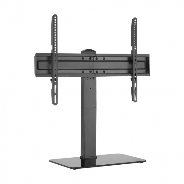 Aisens Eco Supporto da tavolo girevole per monitor/TV - Modello da tavolo - Acciaio ad alta resistenza - Facile installazione e regolazione - VESA massimo 600x400 mm - Carico massimo 40 kg - Sistema passacavi - Colore Nero