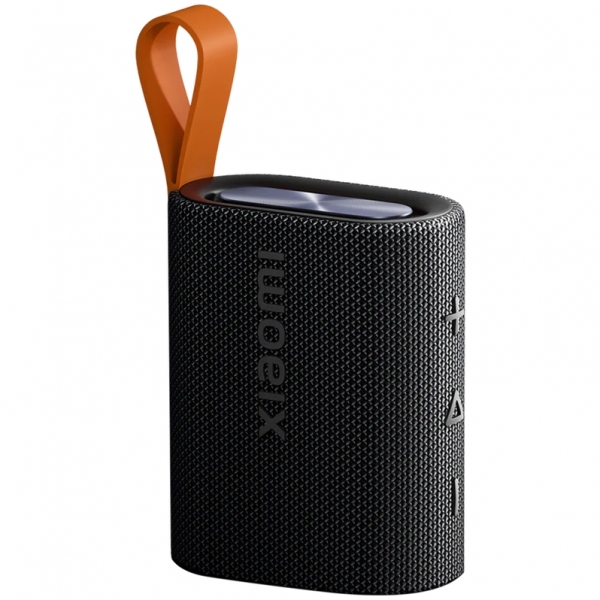 Xiaomi Sound Pocket Altoparlante 5W TWS Bluetooth 5.4 - Autonomia fino a 10 ore - Resistenza IP67 - Colore Nero/Arancione