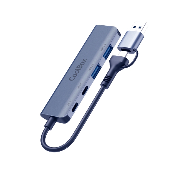 CoolBox HUB4 Lite USB-C/A - 2x USB-C