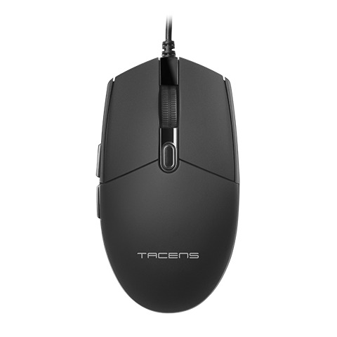 Tacens Anima AMG Mouse ottico - 3200 dpi - Interruttori HUANO - Ergonomia ultraleggera - Colore Nero