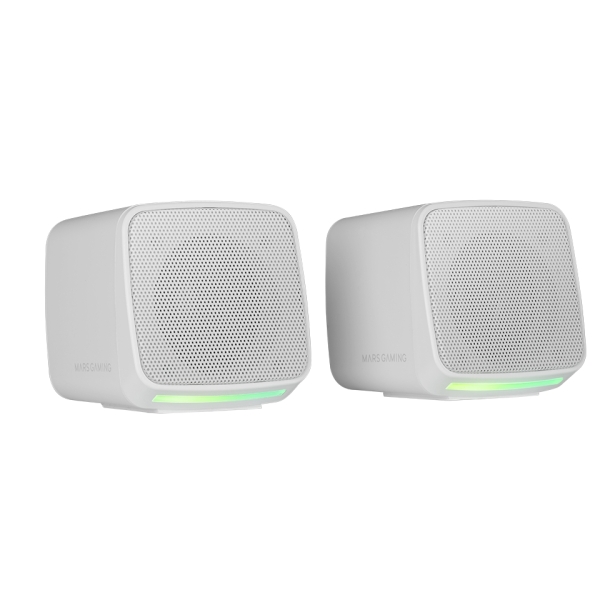 Mars Gaming MS-PRO Altoparlante compatto da 10 W - Alimentazione USB - Luci RGB - Jack da 3