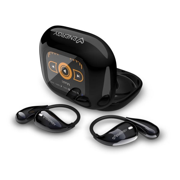 Energy Sistem OpenVoice Translation OWS Auricolari True Wireless - Bluetooth 5.4 - Traduzione istantanea per IA - Chiamate con chiarezza vocale professionale - 30 ore di autonomia - Ricarica USB-C - Assistente vocale integrato - Colore Nero