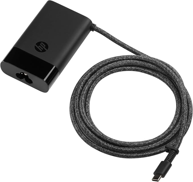 Caricabatterie USB-C HP da 65 W per portatile - Potenza intelligente 15/27/60/65 W - Compatibile con portatili