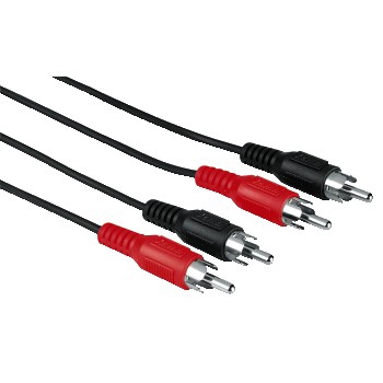Cavo audio RCA Hama - Doppio connettore Maschio - Lunghezza 1