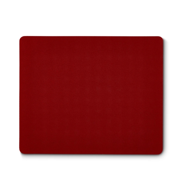 Hama Easy Tappetino per mouse - Base antiscivolo - 22,3 x 18,3 x 0,3 cm - Colore Rosso