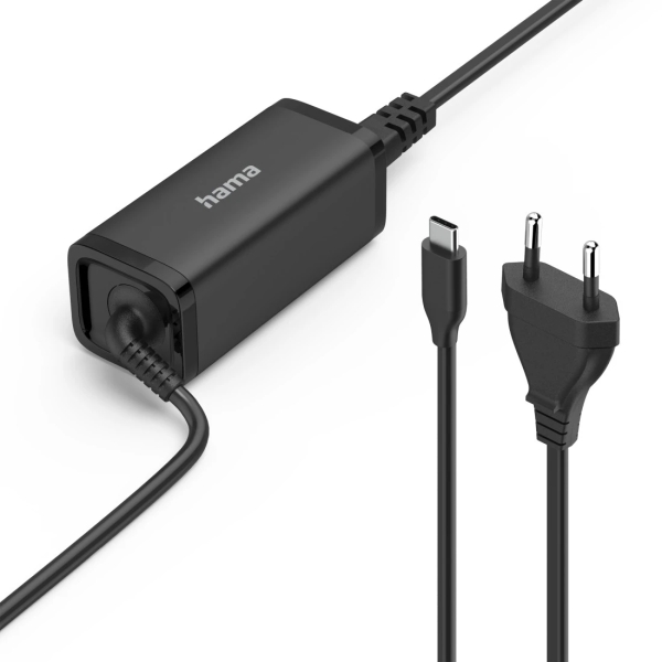Hama Essential Alimentatore universale per portatile - Potenza 65 W - Tensione 5-20 V - Cavo di ingresso 1