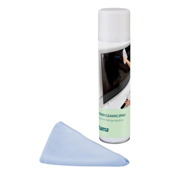 Hama Detergente in schiuma - Capacità 400 ml - Panno in microfibra - Colore Blu