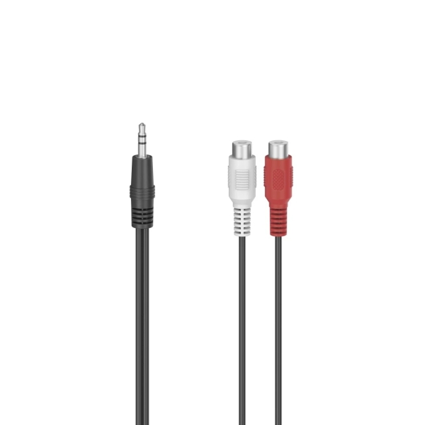 Cavo audio Hama Essential - 2x RCA Femmina - Jack da 3